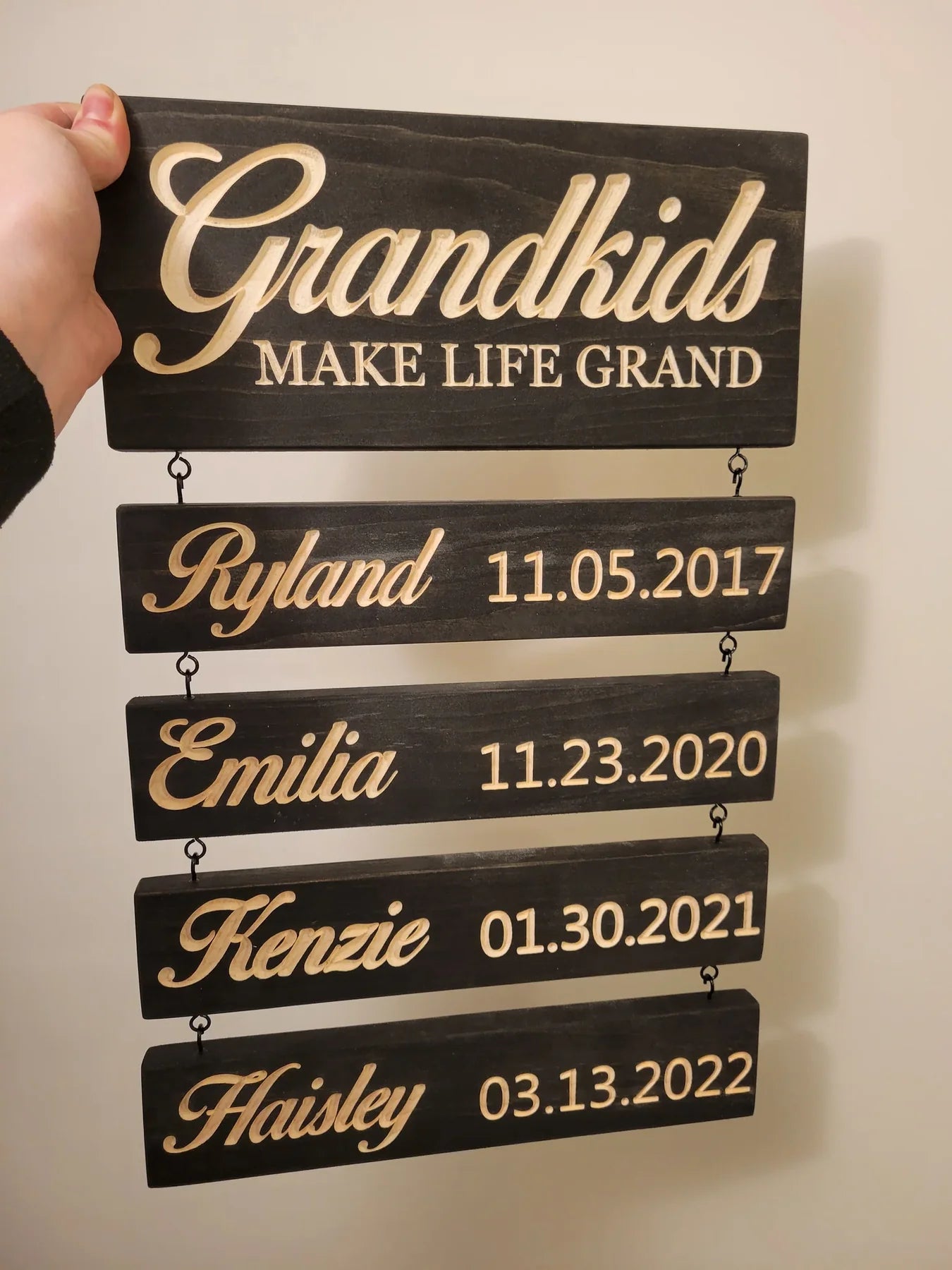 Personalized Hanging Decor Sign