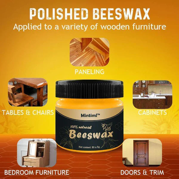 Furniture Refinishing Helper - Wood Seasoning Beeswax