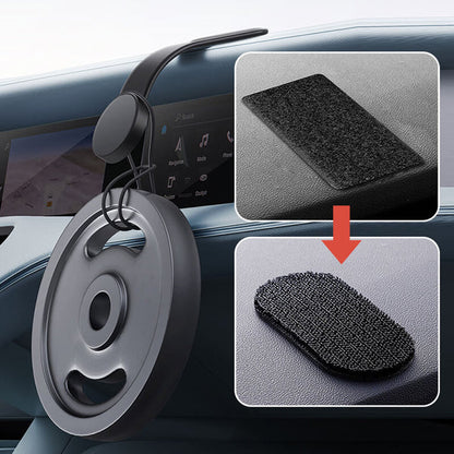Magnetic suction car phone holder