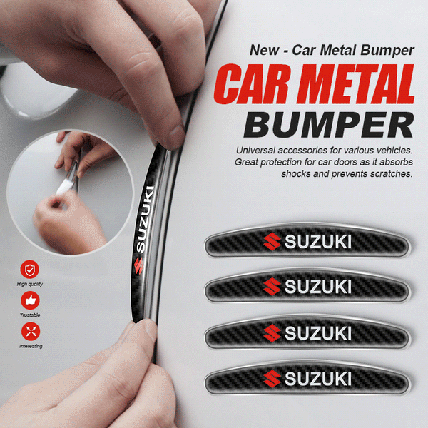 New - Car Metal Bumper（4pcs/1 set）