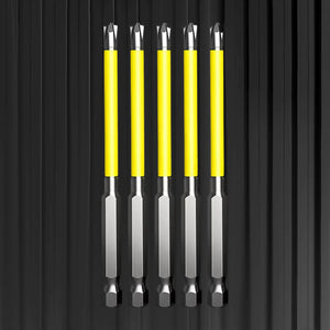 Cross and slotted screwdriver bits for electricians