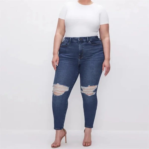 Slimming jeans for tummy control
