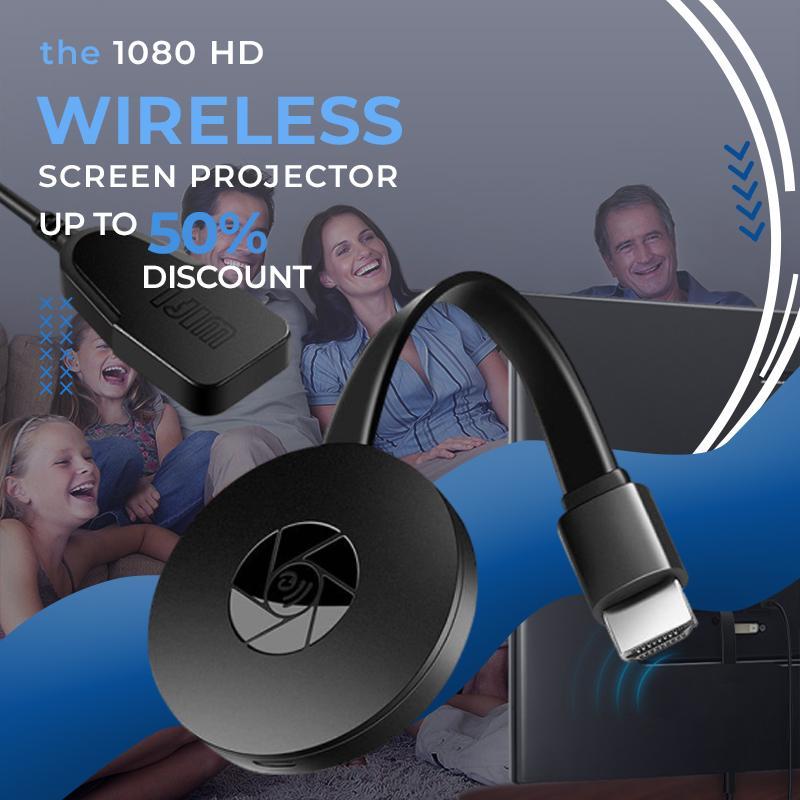 1080 HD Wireless Screen Projector