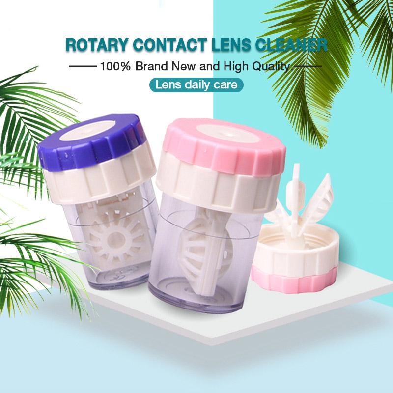 Portable Rotary Contact Lens Cleaner