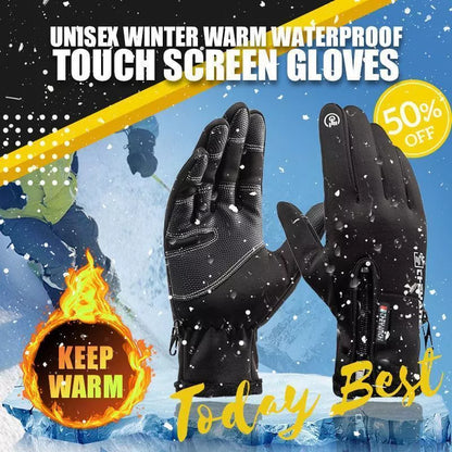 WARM THERMAL GLOVES CYCLING RUNNING DRIVING GLOVES