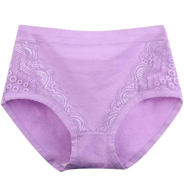 Plus Size High Waist Leak Proof Cotton Panties