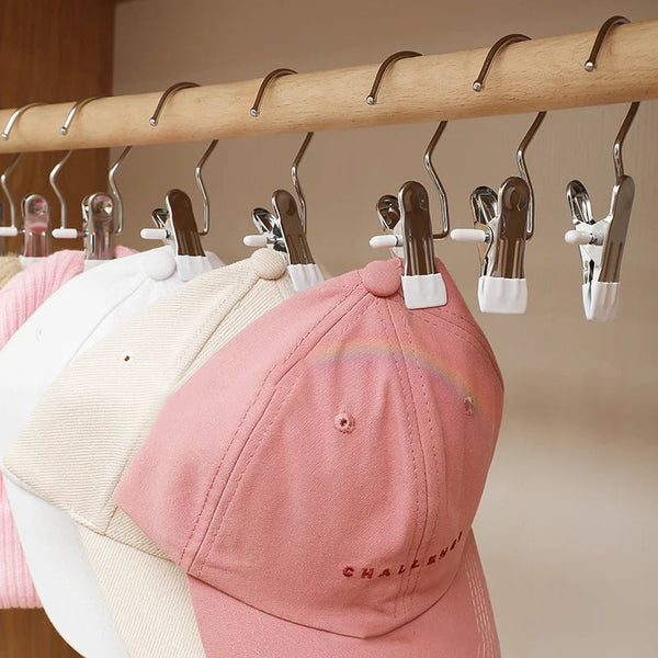 Space-Saving Clothes and Hat Storage Hook