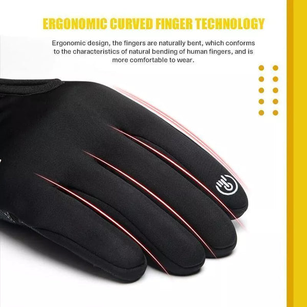 WARM THERMAL GLOVES CYCLING RUNNING DRIVING GLOVES