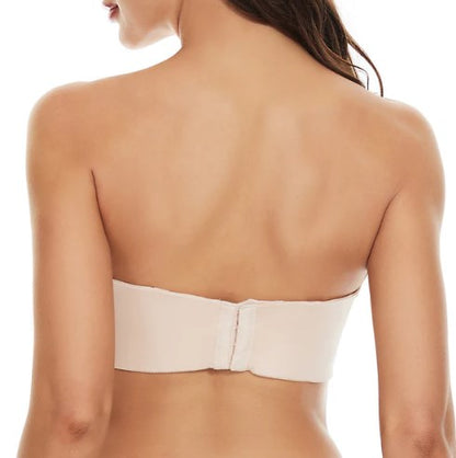 Brassiere style bra with removable straps