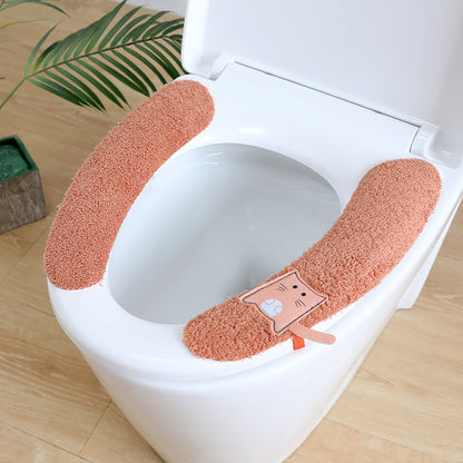 Knitted Thermal Toilet Seat Patch